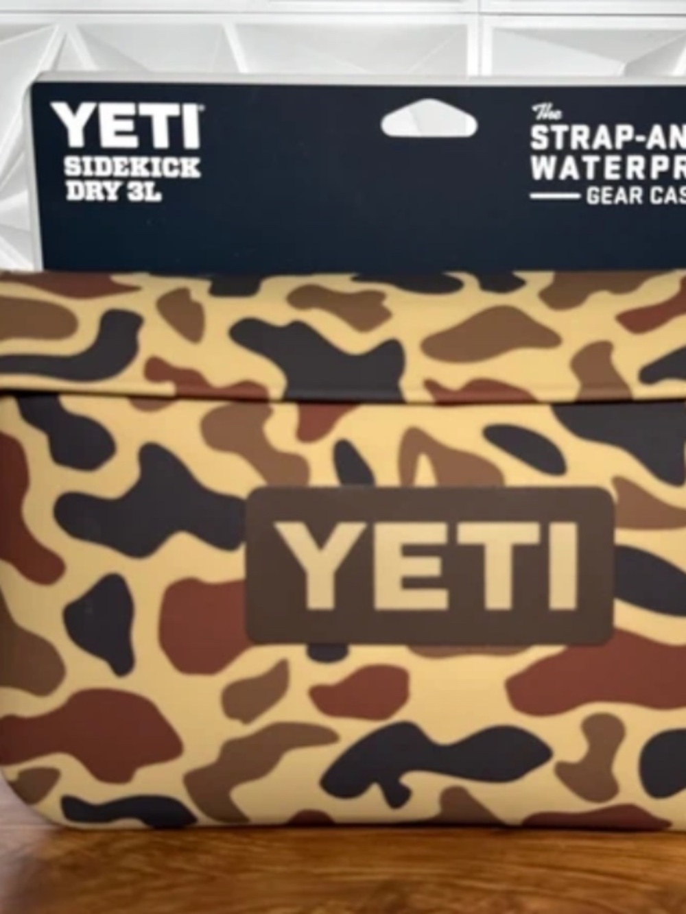 YETI SideKick Dry 3L Wetlands Camo Waterproof Gear Case New in Package